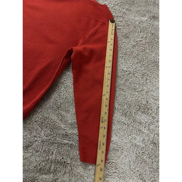 Lafayette 148 metallic boatneck sweater top red Size XS - Picture 11 of 16